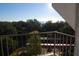 Balcony view with partial waterfront view at 2699 Seville Blvd # 605, Clearwater, FL 33764