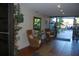 Inviting condo lobby with comfortable seating and tiled floors at 2699 Seville Blvd # 605, Clearwater, FL 33764