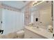 Clean bathroom with shower/tub and updated vanity at 334 Caloosa Palms Ct, Sun City Center, FL 33573