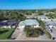 Aerial view of a single Gathering home in a residential neighborhood at 3873 21St N Ave, St Petersburg, FL 33713