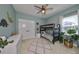 bedroom with bunk beds, ample closet space, and natural light at 7124 Estero Ct, Apollo Beach, FL 33572