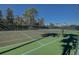 Enjoy a sunny tennis match on this well-maintained community court at 29417 Caddyshack Ln, San Antonio, FL 33576