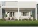 Covered patio with seating area and dining furniture, perfect for outdoor entertaining at 3819 71St N St, St Petersburg, FL 33709