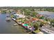 Luxury waterfront property with tennis court and pool at 5029 W San Miguel St, Tampa, FL 33629