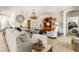 Open living room showcasing a light and airy feel with ample natural light at 10431 Machrihanish Cir, San Antonio, FL 33576