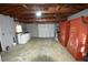 Attached garage with washer, dryer, and ample storage space at 1360 Prescott S St, St Petersburg, FL 33712