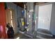 View of garage's HVAC and water heater systems at 1360 Prescott S St, St Petersburg, FL 33712