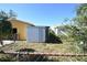 Metal storage shed in the backyard at 1360 Prescott S St, St Petersburg, FL 33712