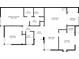 Detailed floor plan showcasing the layout of the bedrooms, bathrooms, and living spaces at 1808 Cypress Trace Dr # 1808, Safety Harbor, FL 34695