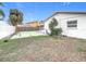 Backyard with pool and partial view of house at 4740 114Th N St, St Petersburg, FL 33708