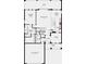 First floor plan showcasing main bedroom, kitchen, and great room at 715 Sky Shade Dr, Apollo Beach, FL 33572
