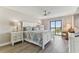 Spacious main bedroom with ocean views and a king-size bed at 1000 Gulf Blvd # 302, Indian Rocks Beach, FL 33785
