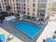 Relaxing community pool and jacuzzi at 1000 Gulf Blvd # 302, Indian Rocks Beach, FL 33785