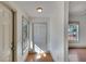 Interior view of entryway with bifold doors at 1100 E Louisiana Ave, Tampa, FL 33603