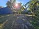 Large backyard with plenty of space for outdoor activities at 3208 Deleuil Ave, Tampa, FL 33610