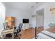 Bright bedroom with wood flooring, and plenty of natural light at 4904 Barnstead Dr, Riverview, FL 33578