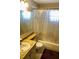 Clean bathroom with shower/tub combo and vanity at 5135 Gemstone Dr # 206, New Port Richey, FL 34652