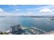 Coastal condominium with a marina, offering stunning waterfront and bridge views at 100 Pierce St # 1210, Clearwater, FL 33756