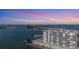 A high-rise building at sunset, overlooking the water and a bridge at 100 Pierce St # 1210, Clearwater, FL 33756