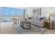 Living room with large windows offering stunning waterfront marina views at 100 Pierce St # 1210, Clearwater, FL 33756