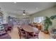 Community library with ample seating and books at 10216 Regal Dr # 603, Largo, FL 33774