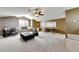 Bonus room with seating area and workspace at 10511 Martinique Isle Dr, Tampa, FL 33647