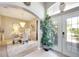 Spacious entryway with a view into the dining area at 10511 Martinique Isle Dr, Tampa, FL 33647
