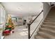 View of staircase leading upstairs from the main living area at 2101 Sunset Wind Loop, Oldsmar, FL 34677