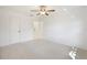 Bright bedroom with ceiling fan and carpet at 2122 Hereford Dr # 511, Sun City Center, FL 33573