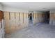 Under construction interior, showing the framing and electrical work at 4021 Eagle Nest Dr, Hernando Beach, FL 34607