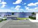 Elevated view of the property and surrounding waterfront area at 560 Riviera Dr, Tampa, FL 33606