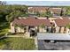 Aerial view of building, parking and landscaping at 13608 S Village Dr # 6105, Tampa, FL 33618