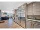Sleek kitchen featuring stainless steel appliances and custom cabinetry at 747 Brightwaters Ne Blvd, St Petersburg, FL 33704