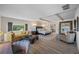 Large main bedroom with sitting area and private bath at 747 Brightwaters Ne Blvd, St Petersburg, FL 33704