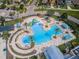 Resort-style pool with water features and lounge areas at 8319 Swiss Chard Cir, Land O Lakes, FL 34637