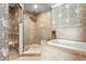 Spa-like bathroom with a large shower and soaking tub at 1131 Snell Isle Ne Blvd, St Petersburg, FL 33704