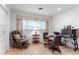 Home office with built-in desk and seating at 1131 Snell Isle Ne Blvd, St Petersburg, FL 33704