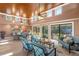 Spacious sunroom with high ceilings and access to the backyard at 1131 Snell Isle Ne Blvd, St Petersburg, FL 33704