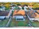 Aerial view showing house and surrounding neighborhood at 12612 Midpointe Dr, Riverview, FL 33579