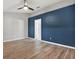 Large bedroom with new flooring and access to the bathroom at 12612 Midpointe Dr, Riverview, FL 33579
