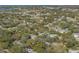 Aerial view showing house and surrounding area at 1428 Illinois Ave, Palm Harbor, FL 34683