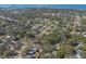 Aerial view showing property location and neighborhood at 1428 Illinois Ave, Palm Harbor, FL 34683
