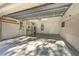 Attached garage with ample storage shelving at 3125 Bent Creek Dr, Valrico, FL 33596