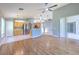 Kitchen with light wood cabinets and stainless steel appliances at 3125 Bent Creek Dr, Valrico, FL 33596