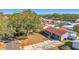 Aerial view of house and street, highlighting the location at 5128 49Th N Ave, St Petersburg, FL 33709