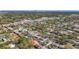 Aerial view showcasing the neighborhood's landscape and homes at 5128 49Th N Ave, St Petersburg, FL 33709