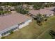 Aerial view showcasing home's location and community at 1257 Corinth Greens Dr # 1257, Sun City Center, FL 33573