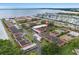 Aerial view showing condo location in waterfront community at 19029 Us Highway 19 N # 13F, Clearwater, FL 33764