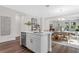 Bright kitchen island with seating, stainless appliances and eat-in kitchen, perfect for modern living at 2729 36Th N Ave, St Petersburg, FL 33713