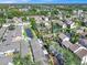 Aerial view of community with pool and lake at 3869 S Lake Dr # 146, Tampa, FL 33614